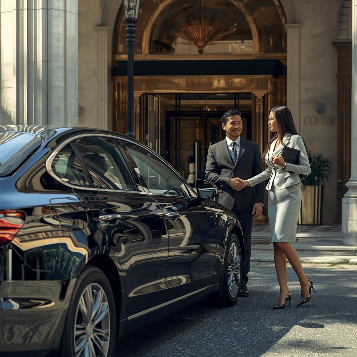 Driver meeting client